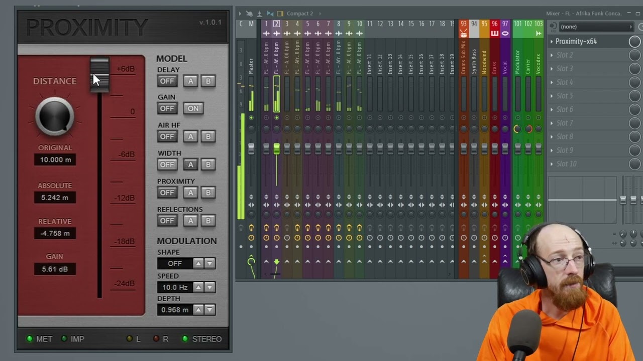 Free Physical Modeling Fader VST Proximity