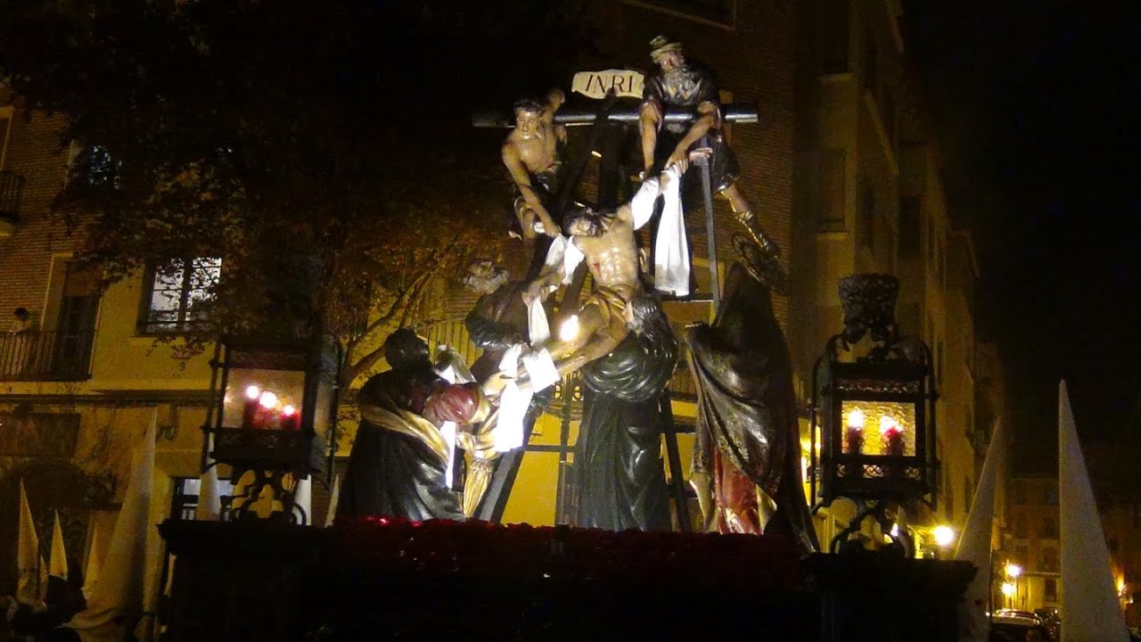 24 Semana Santa de Zaragoza 2024 - Jueves Santo -  Cofradía del Descendimiento