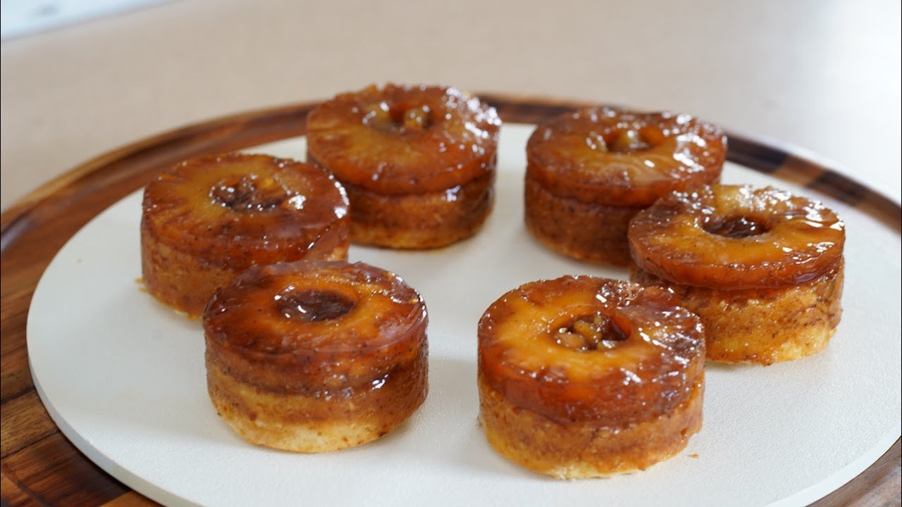 Pineapple Upside-Down Cupcakes – Bruno Albouze