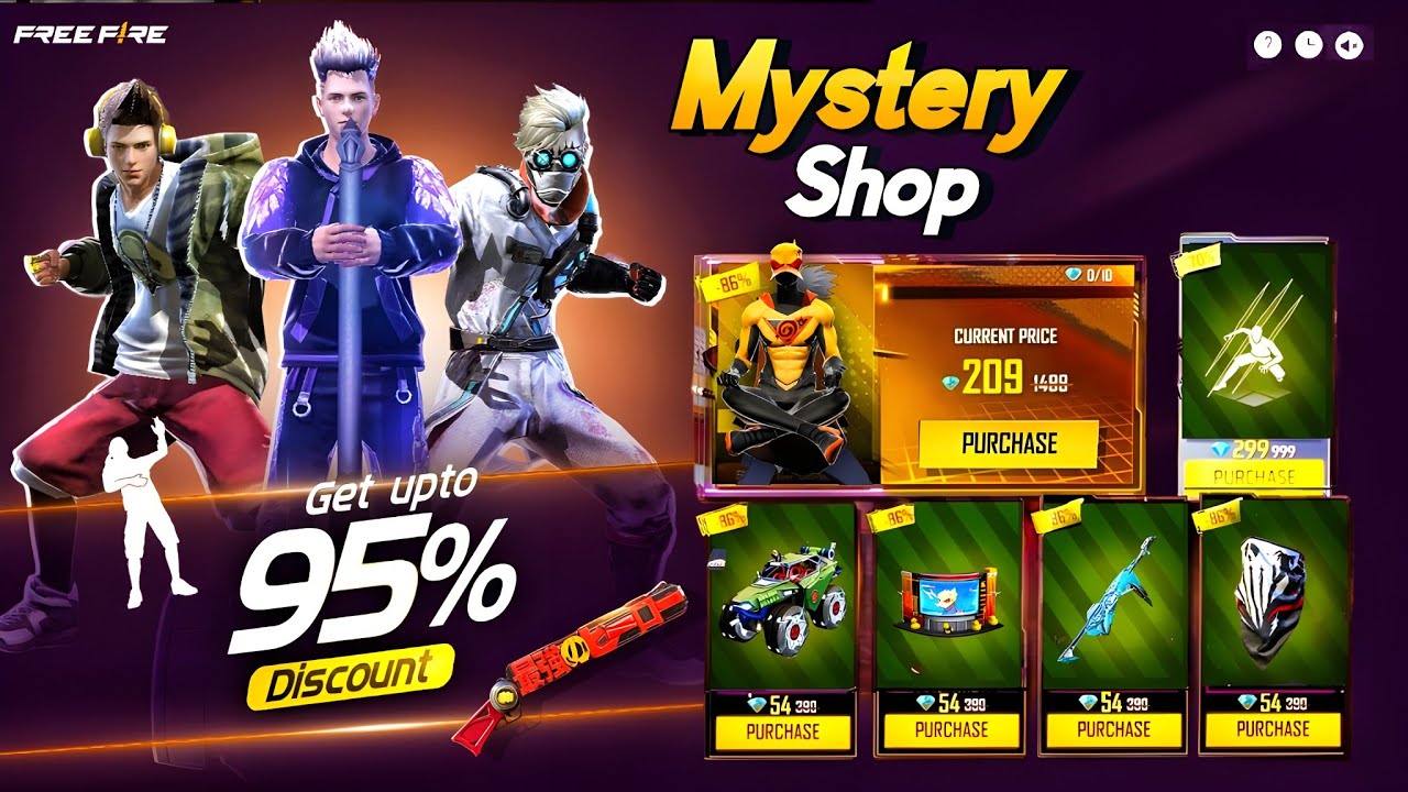 30 January Mystery Shop Event Full Review 💥😮| free fire new event | ff new event|new event free fire