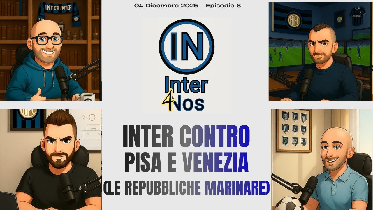 Da Pisa a Venezia: la doppia sfida delle Repubbliche Marinare💙🖤(LIVE #6 InterNos)