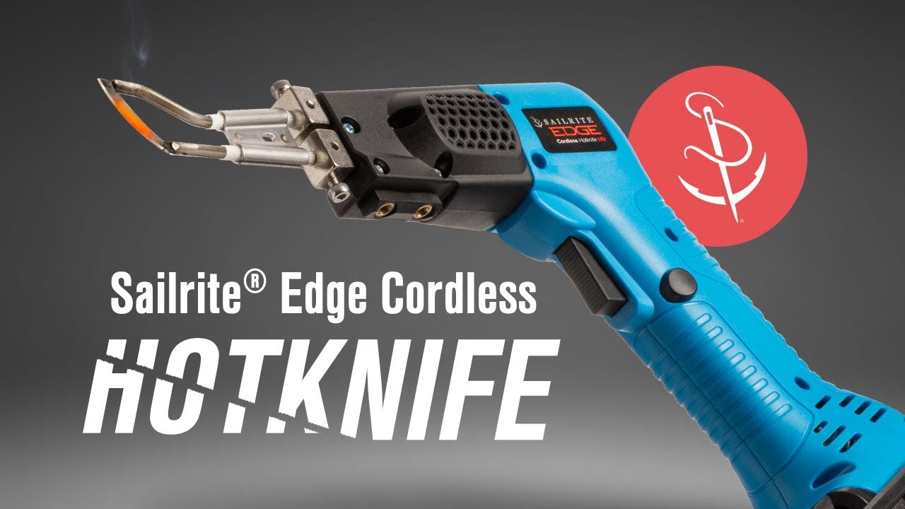 Edge Cordless Hotknife - Cuts Fabric, Webbing and Rope