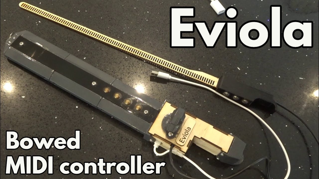 The Eviola: A bow operated MIDI controller