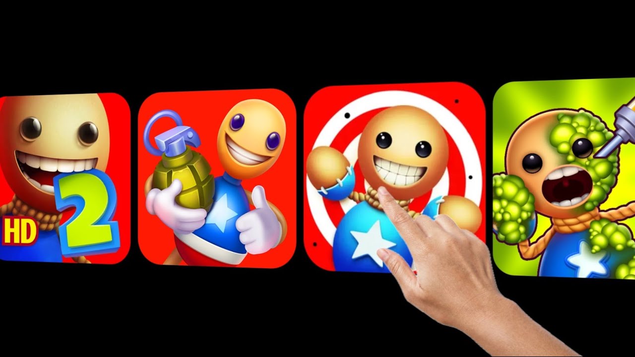 Kick the Buddy Second Kick VS Buddyman Kick 2 VS Kick the Buddy VS Kick the Buddy Forever | IOS Game