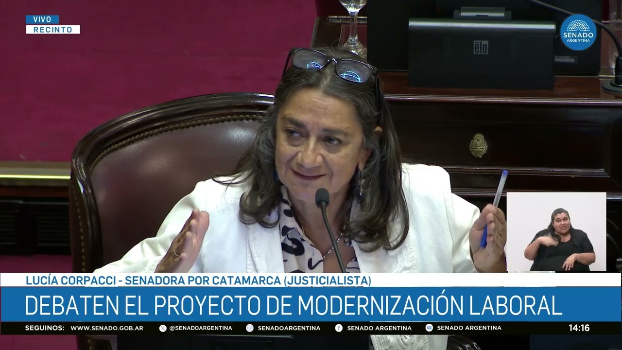 SENADORA LUCÍA CORPACCI - SESIÓN PÚBLICA ESPECIAL 11-02-26