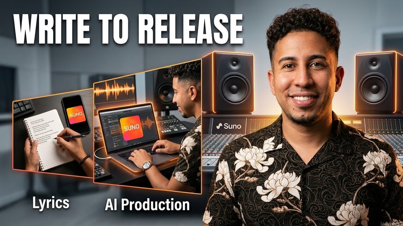 From Lyrics to Final Mix - Making Music with Suno AI