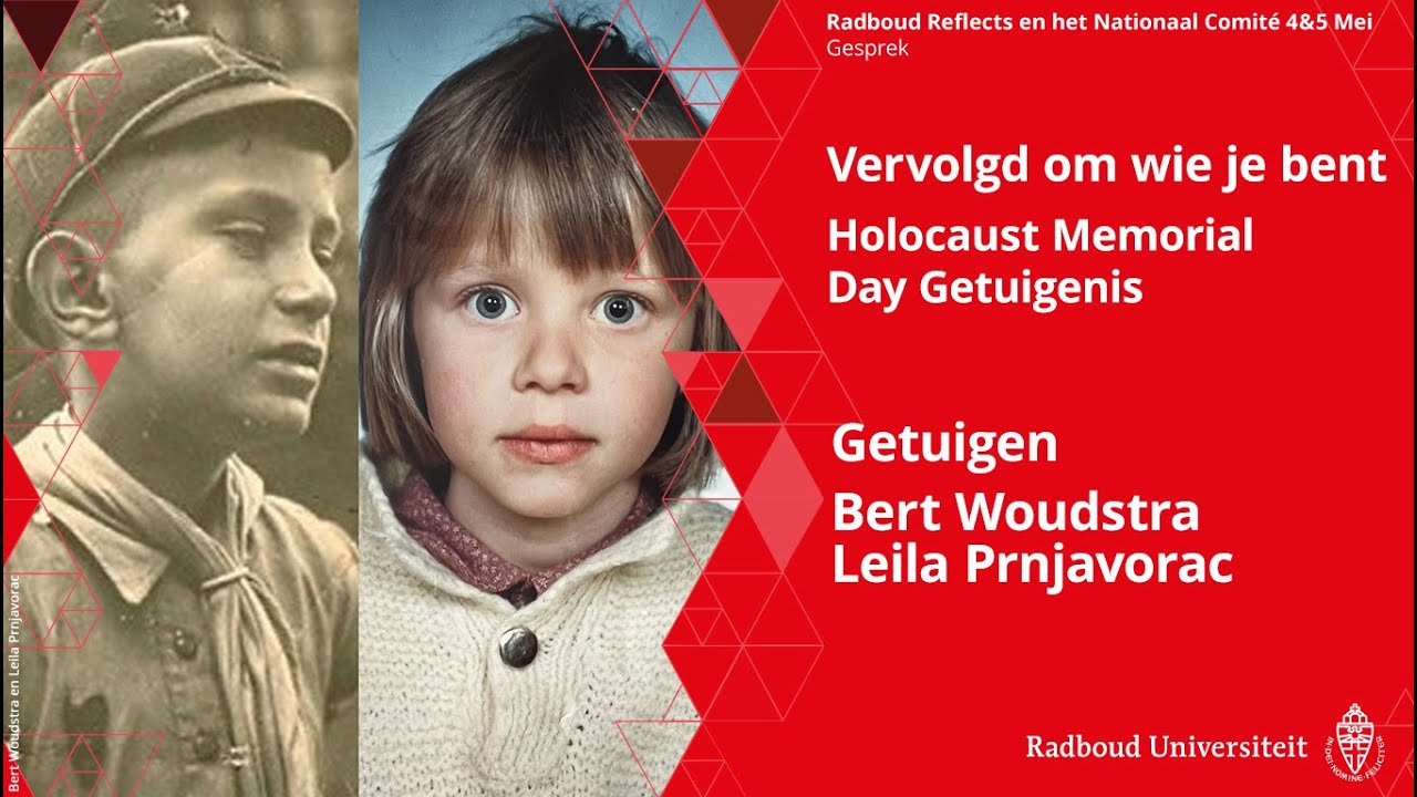 Vervolgd om wie je bent | Holocaust Memorial Day Getuigenis door Bert Woudstra en Leila Prnjavorac