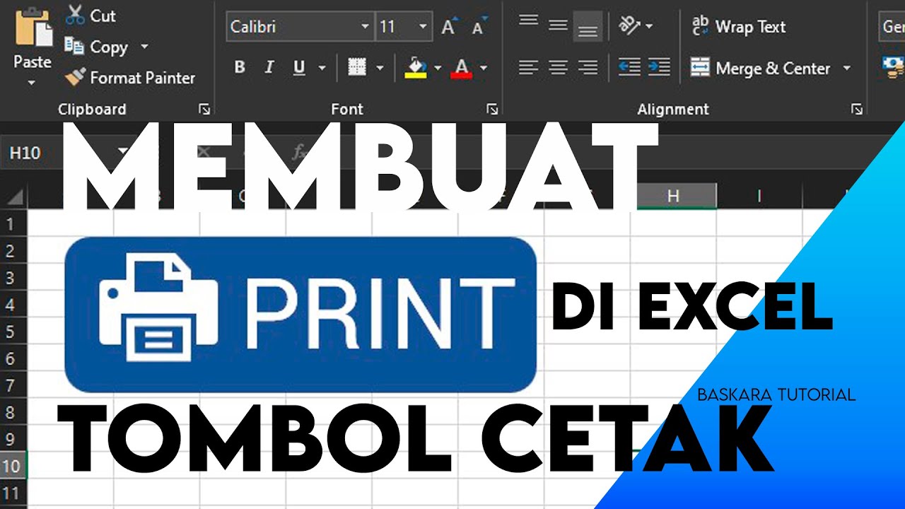 STOP Cetak Manual! Begini Cara Buat Tombol Print Otomatis di Excel