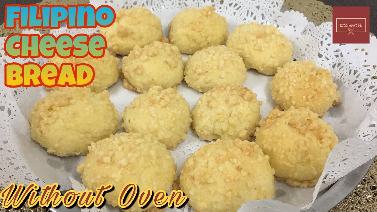 Filipino Cheese Bread | Quick & Easy Without Oven | KitcheNet Ph