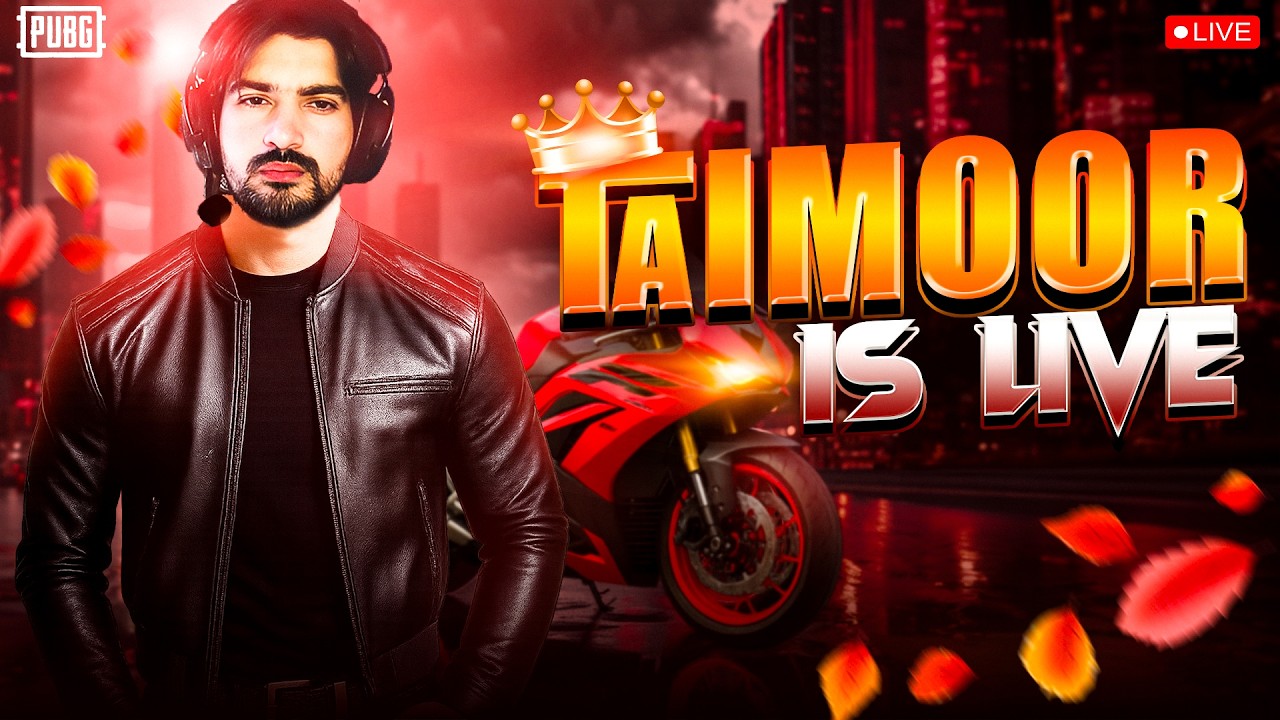 RANK #18 ROAD TO TOP 10 | PUBG MOBILE LIVE RANK PUSH | TAIMOOR LIVE