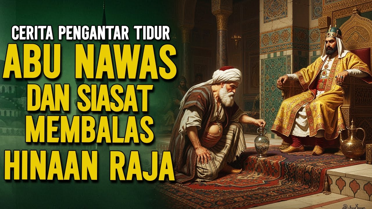 ABU NAWAS DAN SIASAT CERDAS MEMBALAS HINAAN RAJA || CERITA LUCU PENGANTAR TIDUR