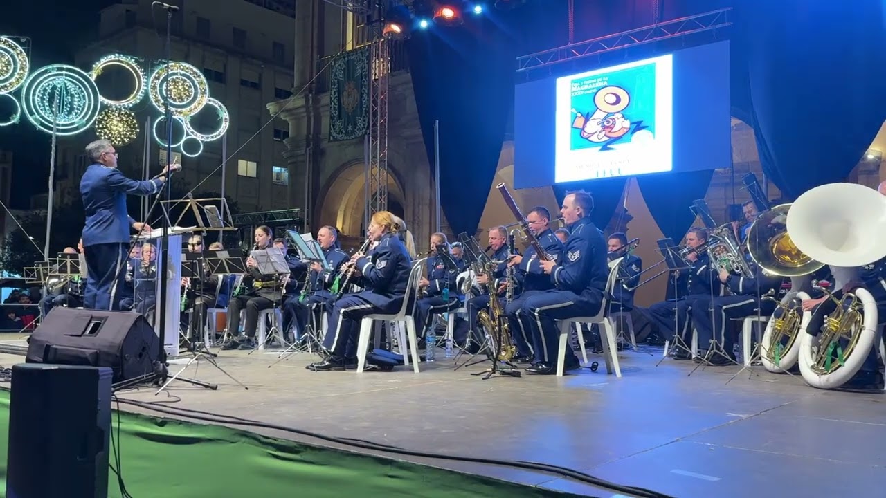 Concierto de la Banda de las Fuerzas Aéreas de USA 'El Cumbanchero'