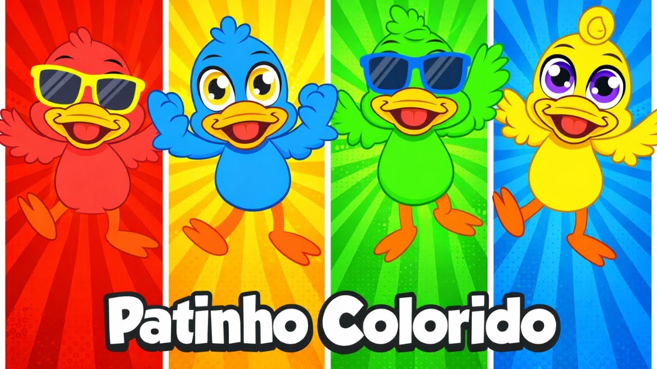 O PATINHO COLORIDO | MUSICA INFANTIL - MUNDO DAS MARIAS | MUSICA EDUCATIVA DE 1 À 6 ANOS