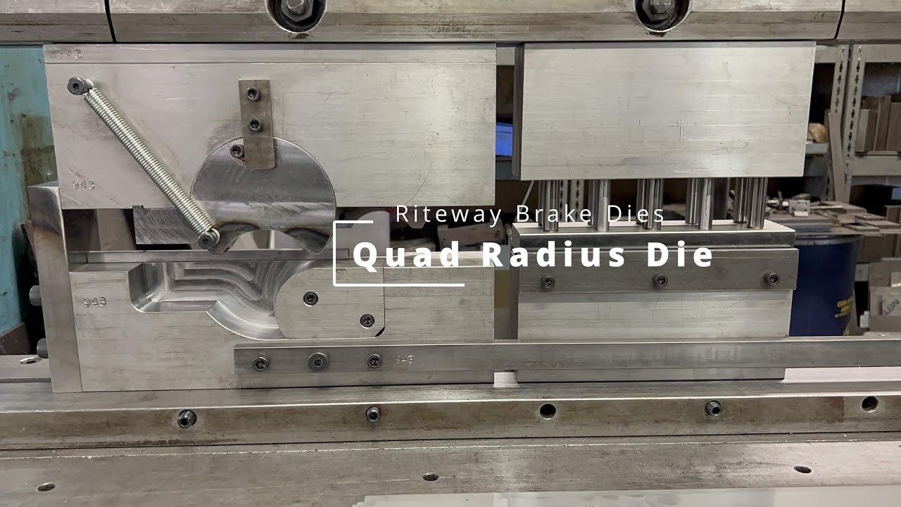 Riteway Brake Dies - Quad Radius Die