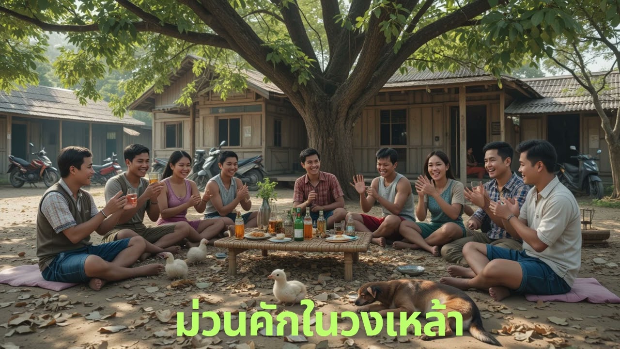 ม่วนคักในวงเหล้า