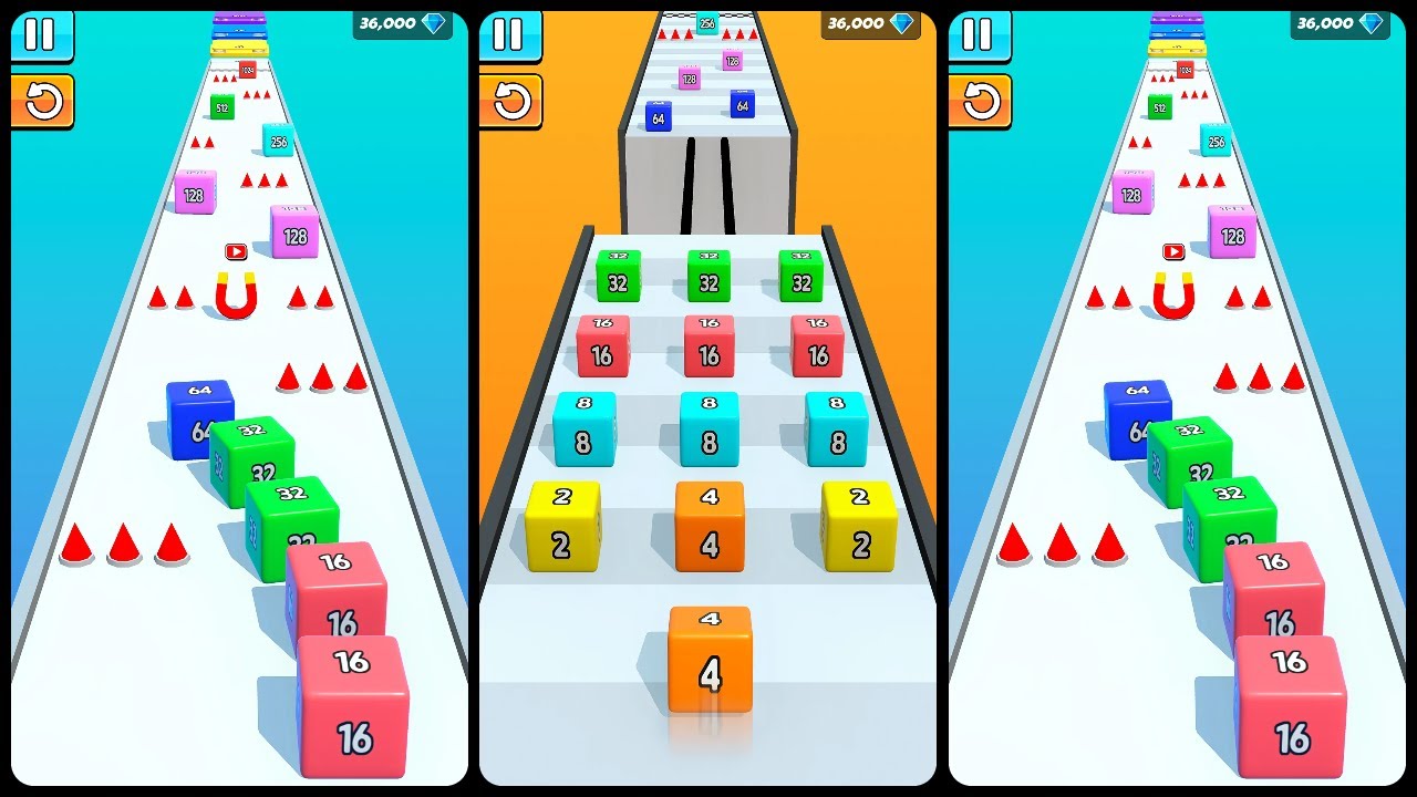 Jelly Runner 3D- Number Game Mobile Game | Gameplay Android