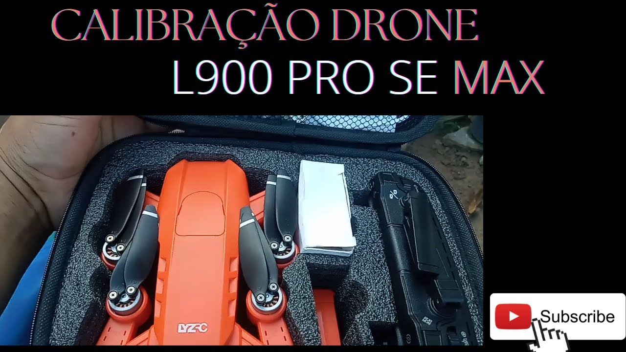 Calibração do Drone L900 PRO SE MAX passo a passo!Calibration of the Drone L900 PRO SE MAX !