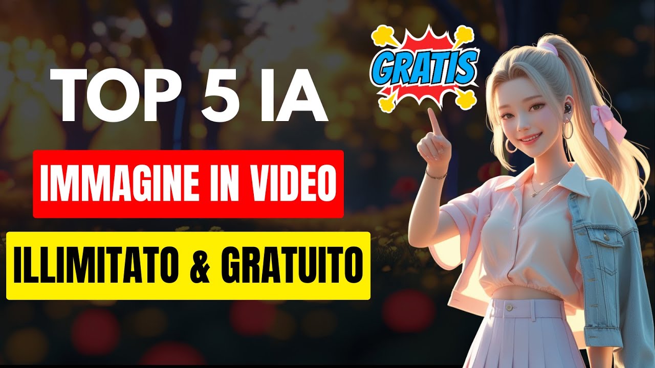 Top 5 strumenti IA gratuiti per trasformare immagini in video nel 2025 | 100% gratuiti e illimitati