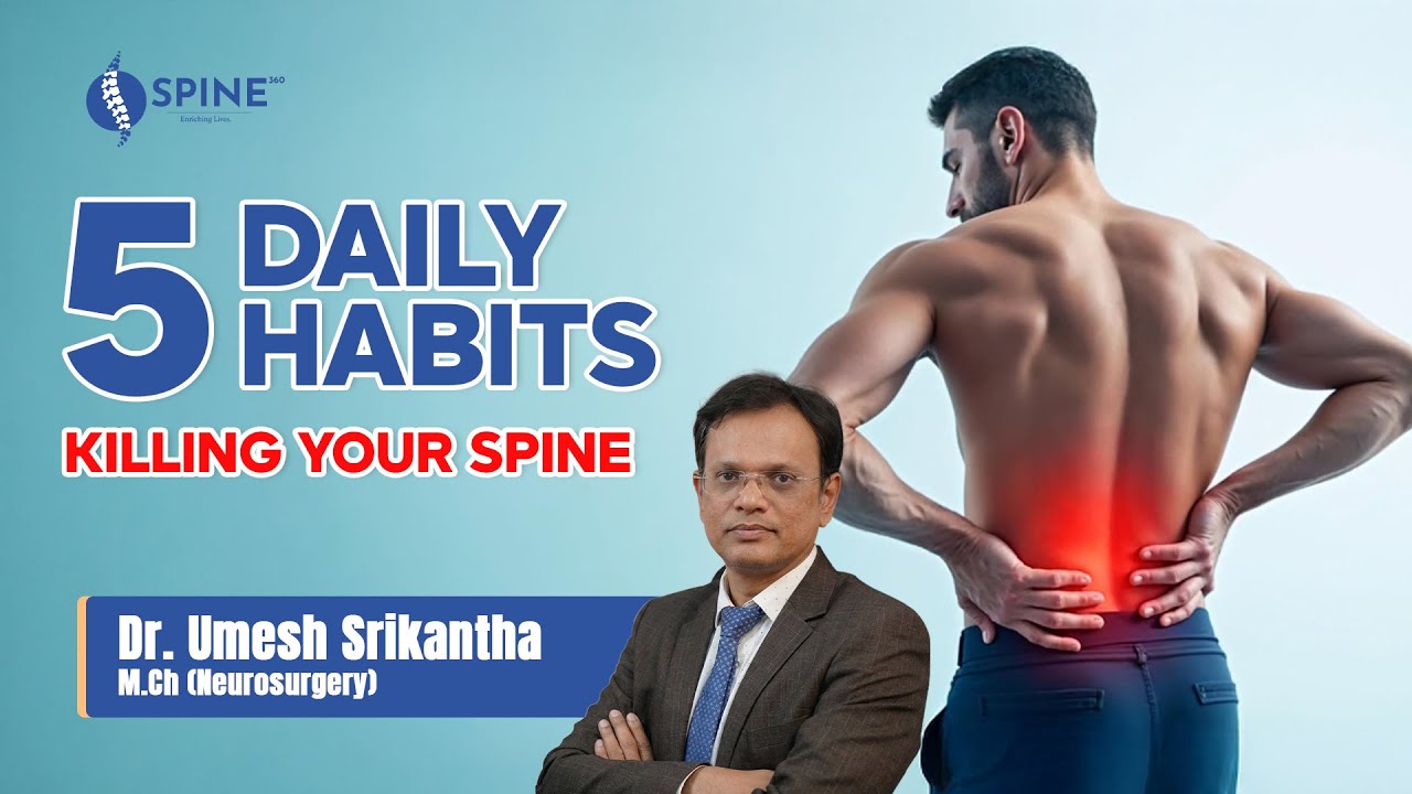 5 Habits Damaging Your Spine & How to Fix Them #Spine360