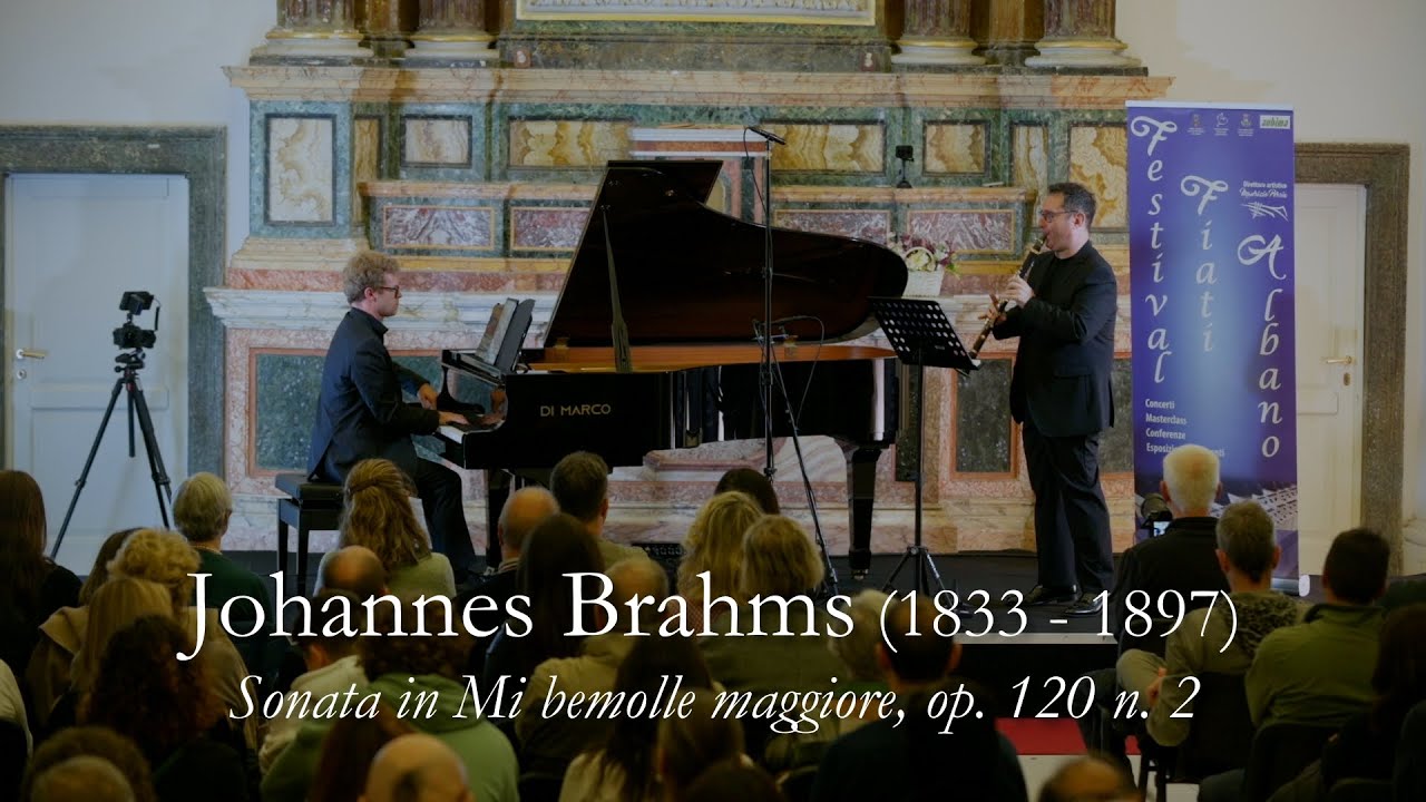 Johannes Brahms - Sonata per Clarinetto e Pianoforte op. 120 n. 2