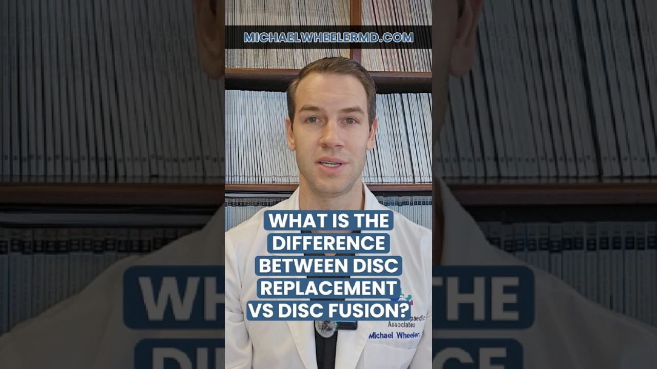 What is the difference between disc replacement vs disc fusion - Dallas spine specialist
