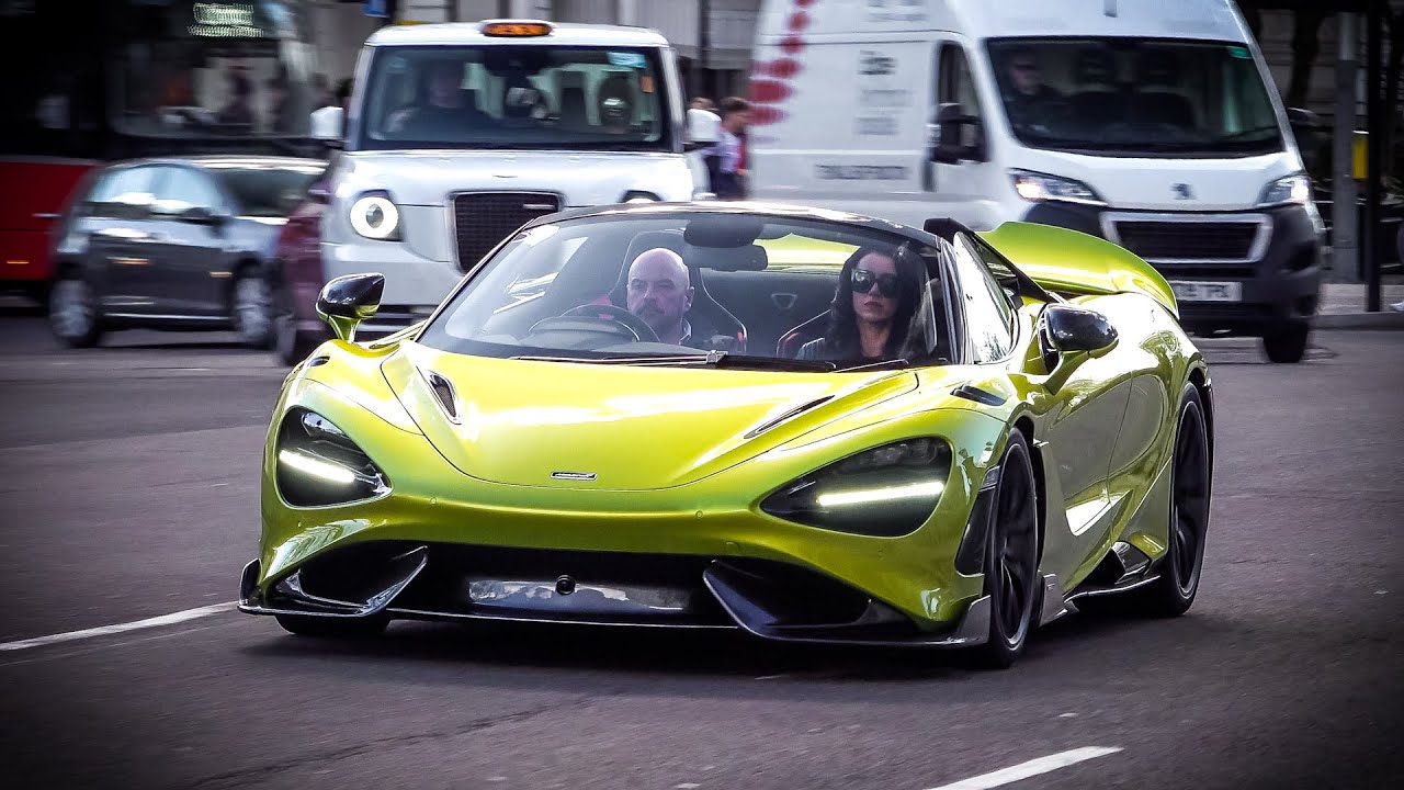 Supercars in London - #CSATW577 | 765LT, Koenigsegg One1, 812 Cometizione, Huracan STO