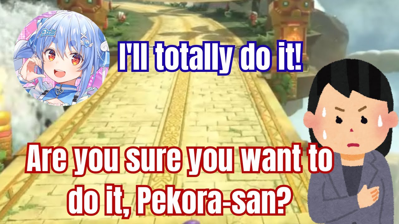 Pekora Got Asked By Staff If She Could Handle A Sexy Song