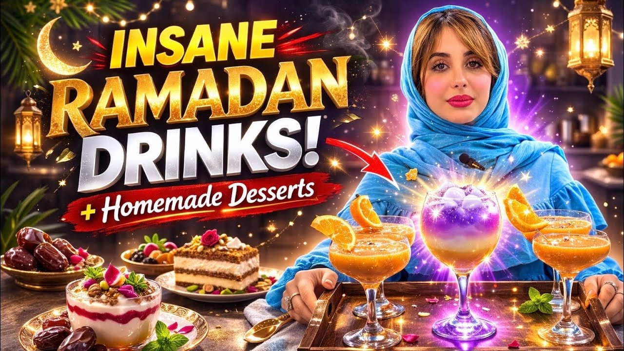 شەربەتە جادوویەکەی مانگی ڕەمەزانی پیرۆز 🌙
