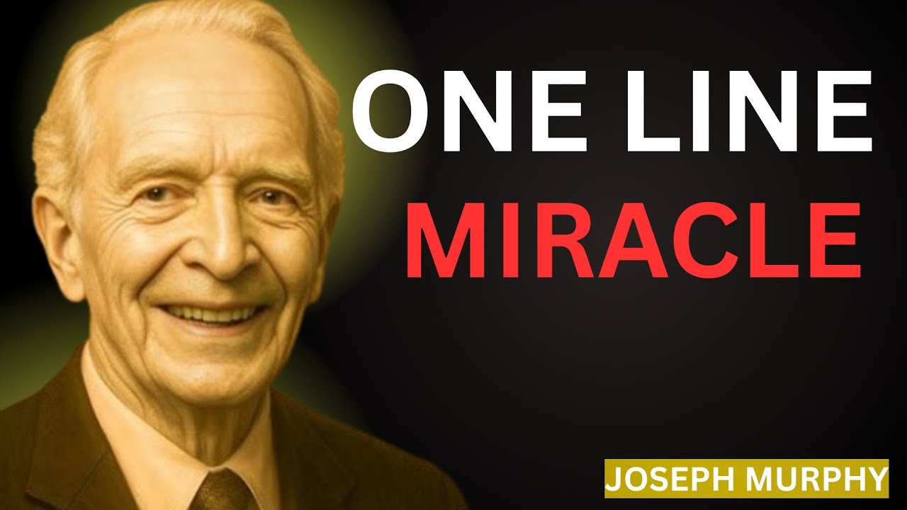 ut This One Line in Your Wallet — Watch What Starts Happening | Joseph Murphy Motivational Speech