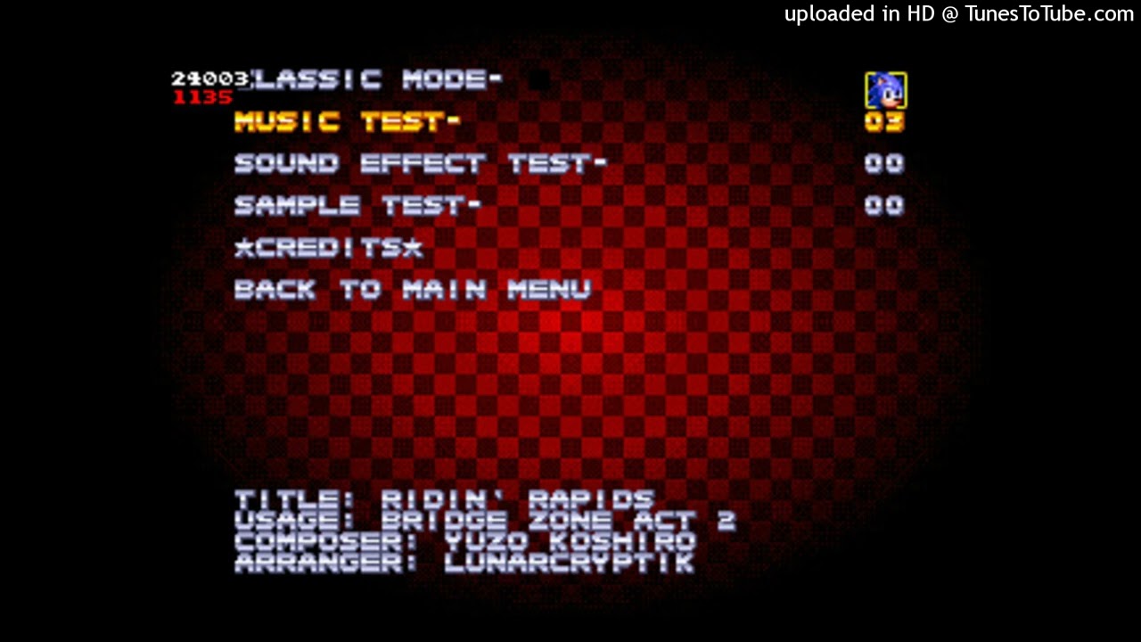 Ridin' Rapids...for Bridge Zone Act 2 - Sonic 1: South Island Expedition (SHC2024 Demo)