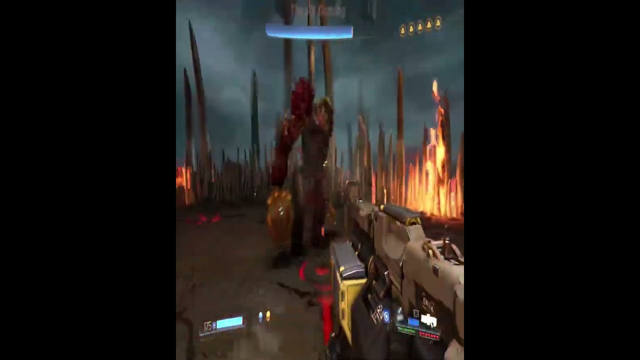 DOOM | The Crucible | Mini Boos#1 #shorts #gaming