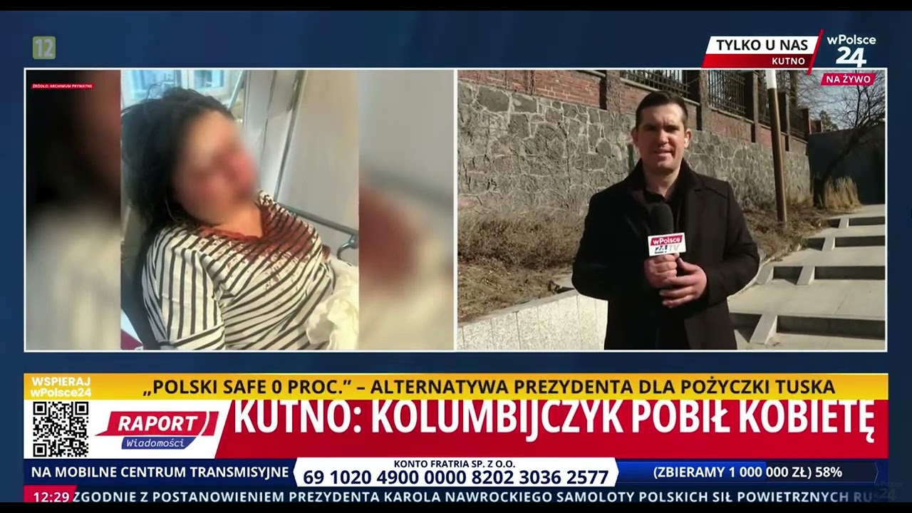 Atak kolumbijskiego imigranta! Napad w kutnie!