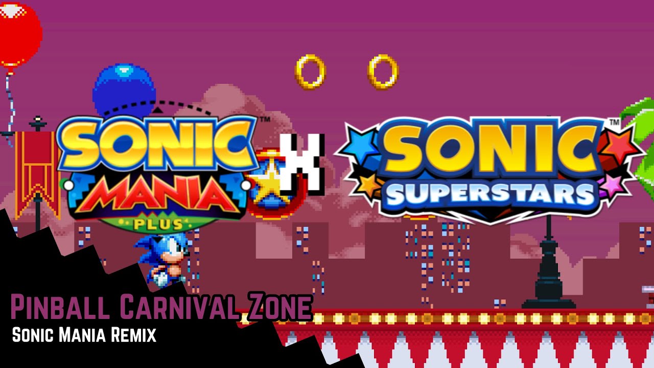 Sonic Mania x Sonic Superstars | Pinball Carnival Zone Remix