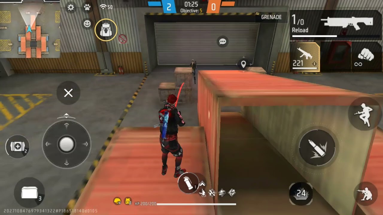 ⚡ 1v1 Challenge in Free Fire Lone Wolf – Unstoppable Aim!