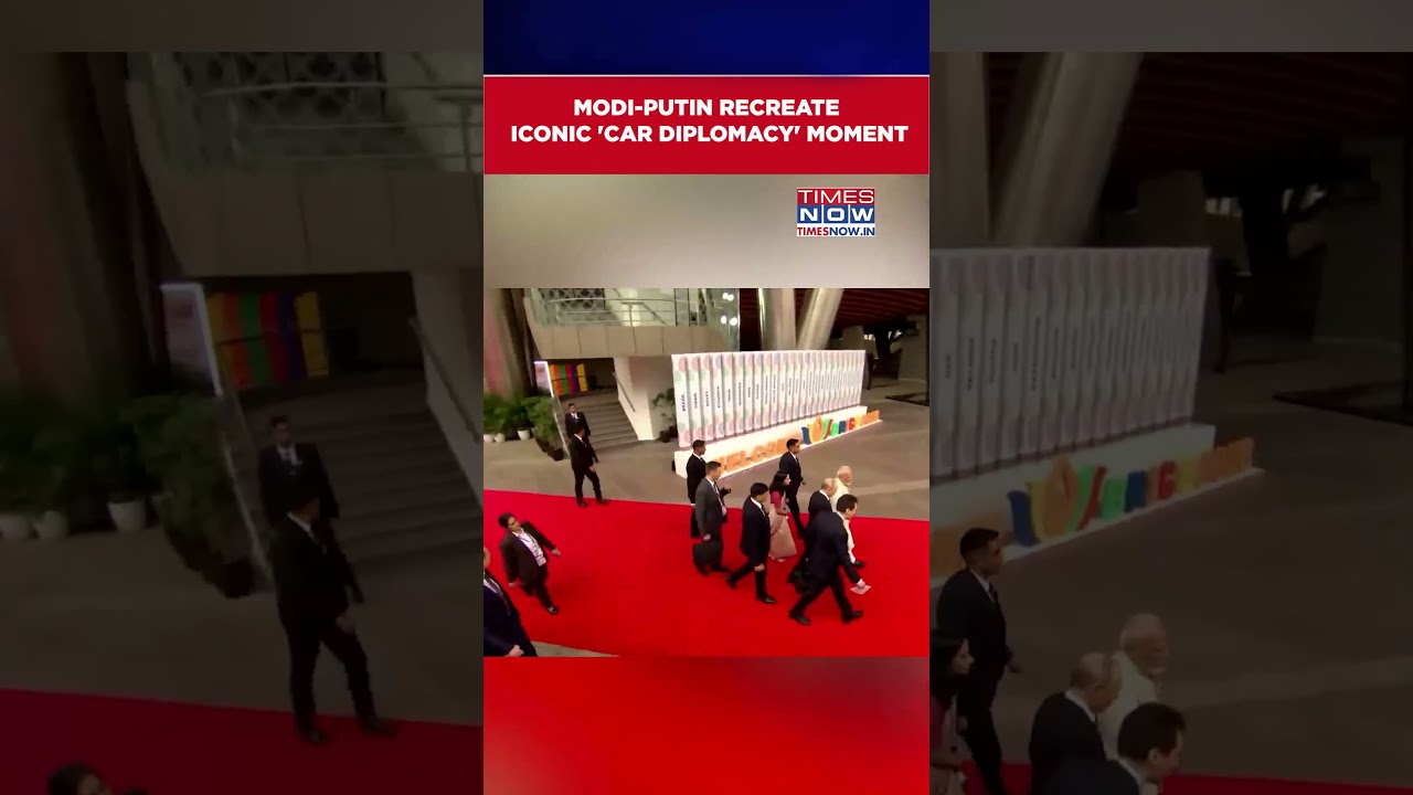BRICS 2026: Modi-Putin Share Memorable Car Ride In Delhi | Watch Video #shorts