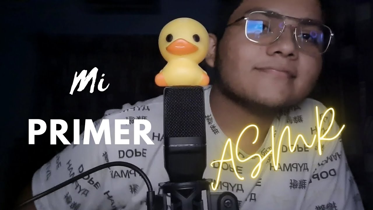 Mi primer ASMR!!! | Soft spoken y tapping