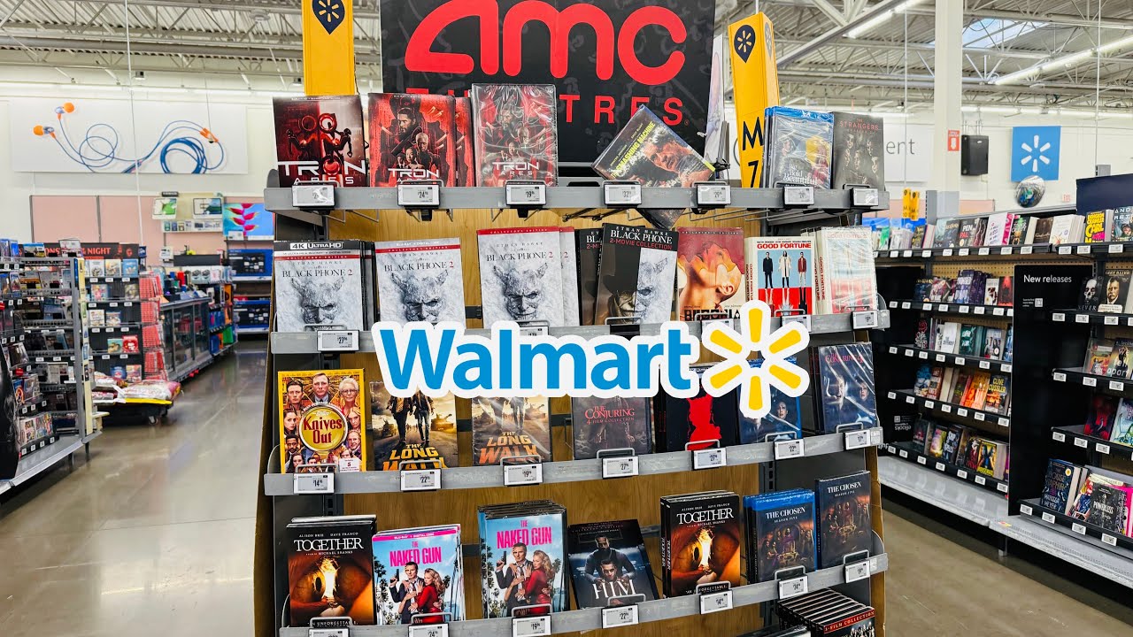 Коллекция фильмов Walmart на DVD и Blu-ray в формате 4K #поискфильмов #физическиеносители
