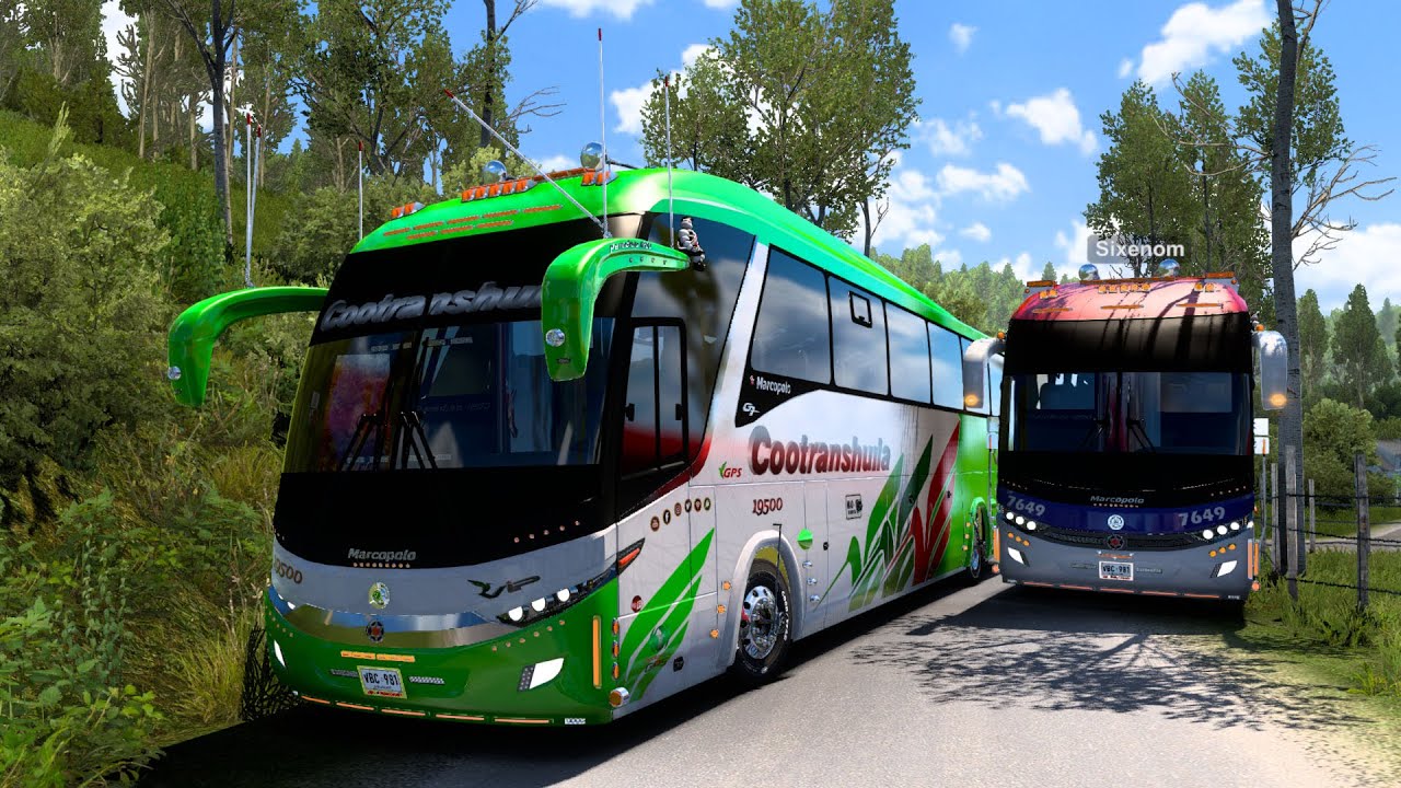 ¡ESTRECHAS CARRETERAS Y DIFÍCIL ACCESO CON BUSES! | Euro Truck Simulator 2