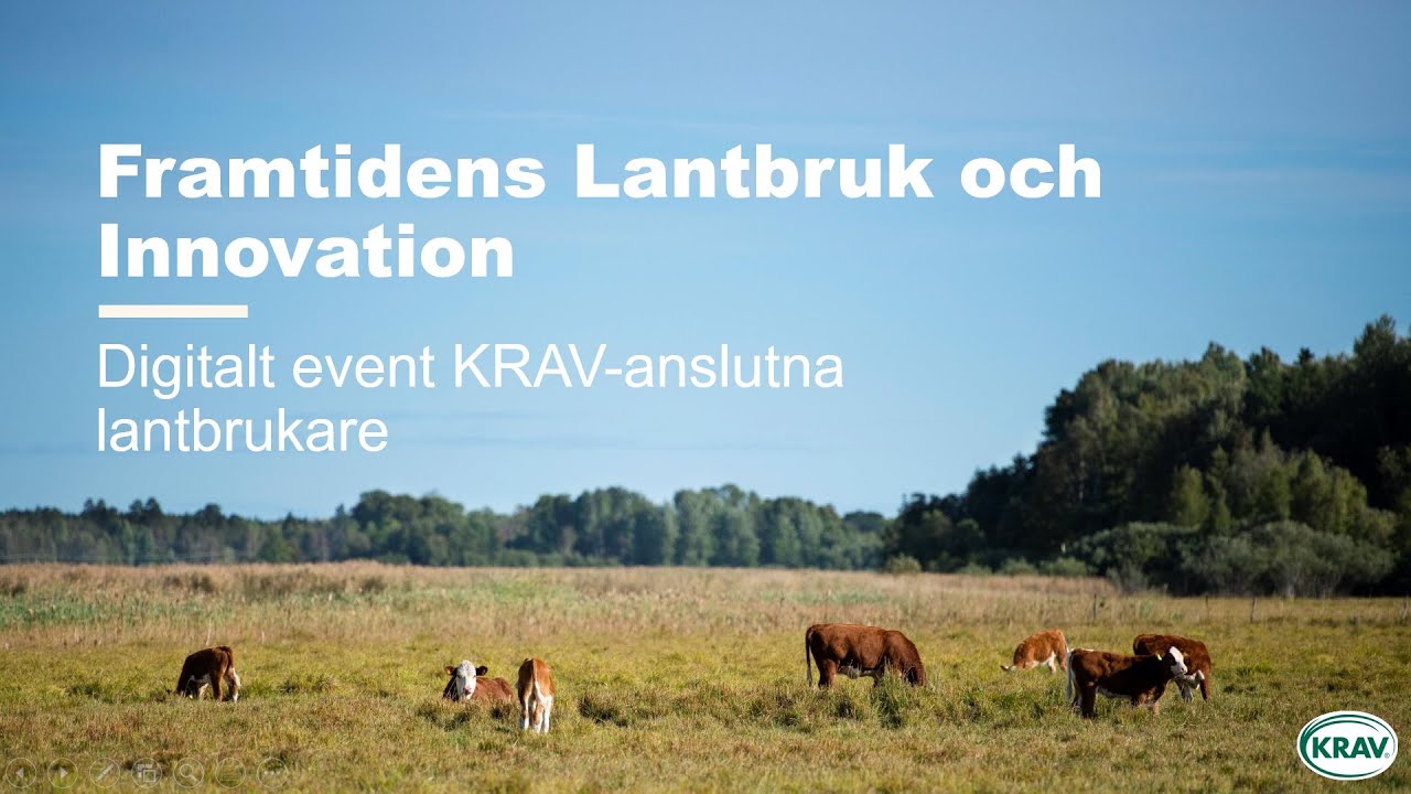 Webbinarium om framtidens lantbruk och innovation