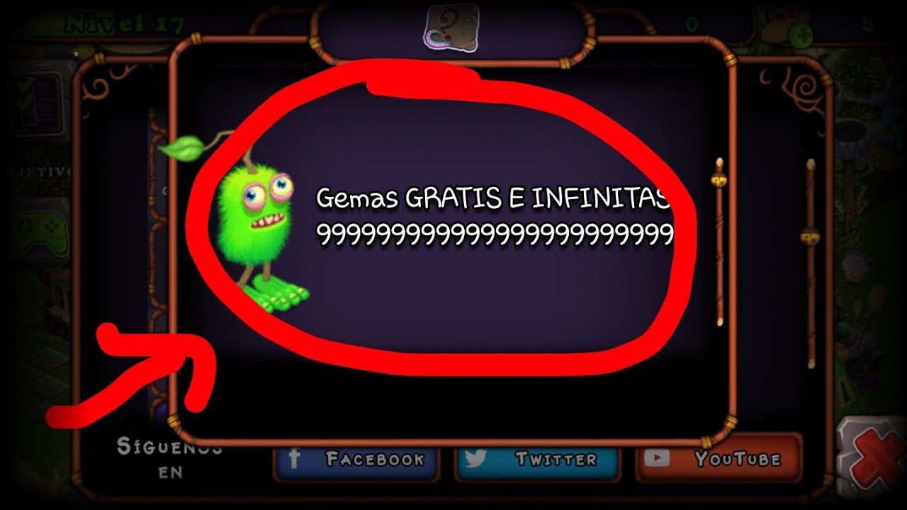 COMO TENER GEMAS 💎INFINITAS💎 EN MY SINGING MONSTERS 2018..!!! 😎😎