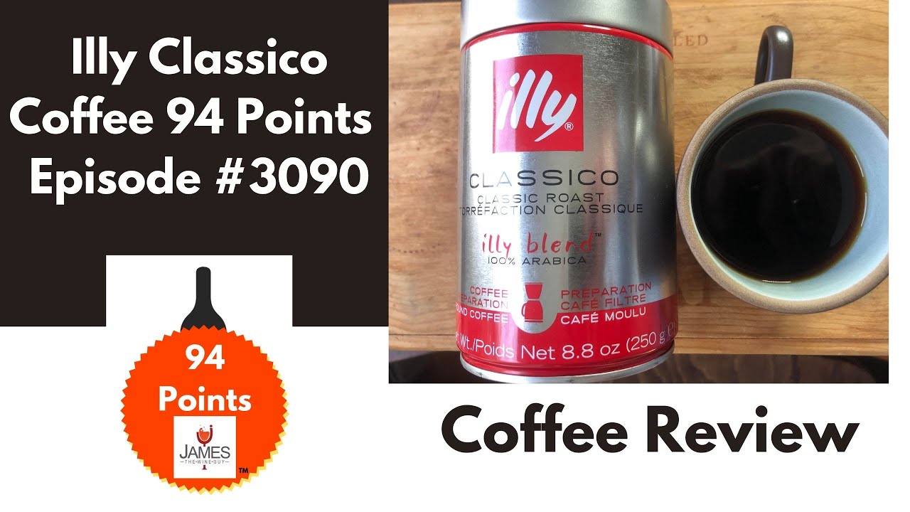 Illy Classico Coffee 94 Points (Coffee Review)