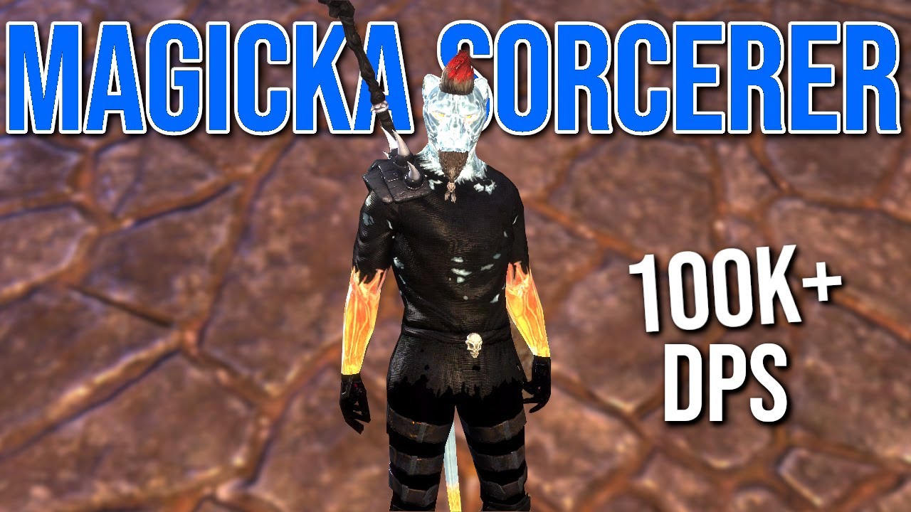 ESO - Magicka Sorcerer PVE Build - Prosta rotacja! Waking Flame DLC