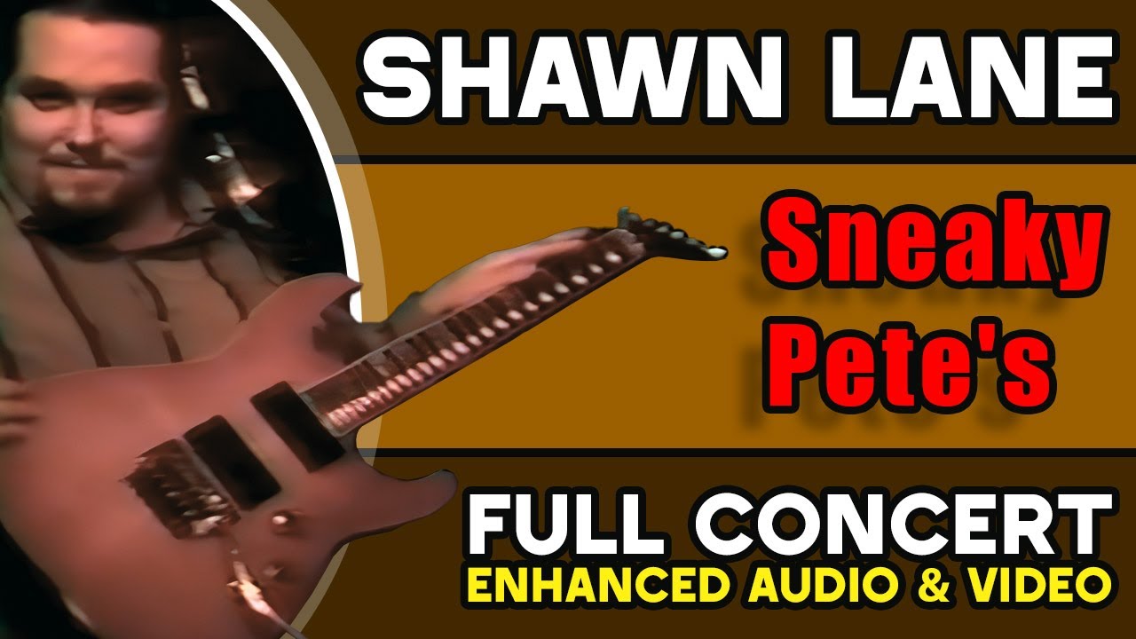 Shawn Lane & Out of Bounds LIVE at Sneaky Pete's (Complete Concert) #shawnlane (4K 60fps Enhanced)