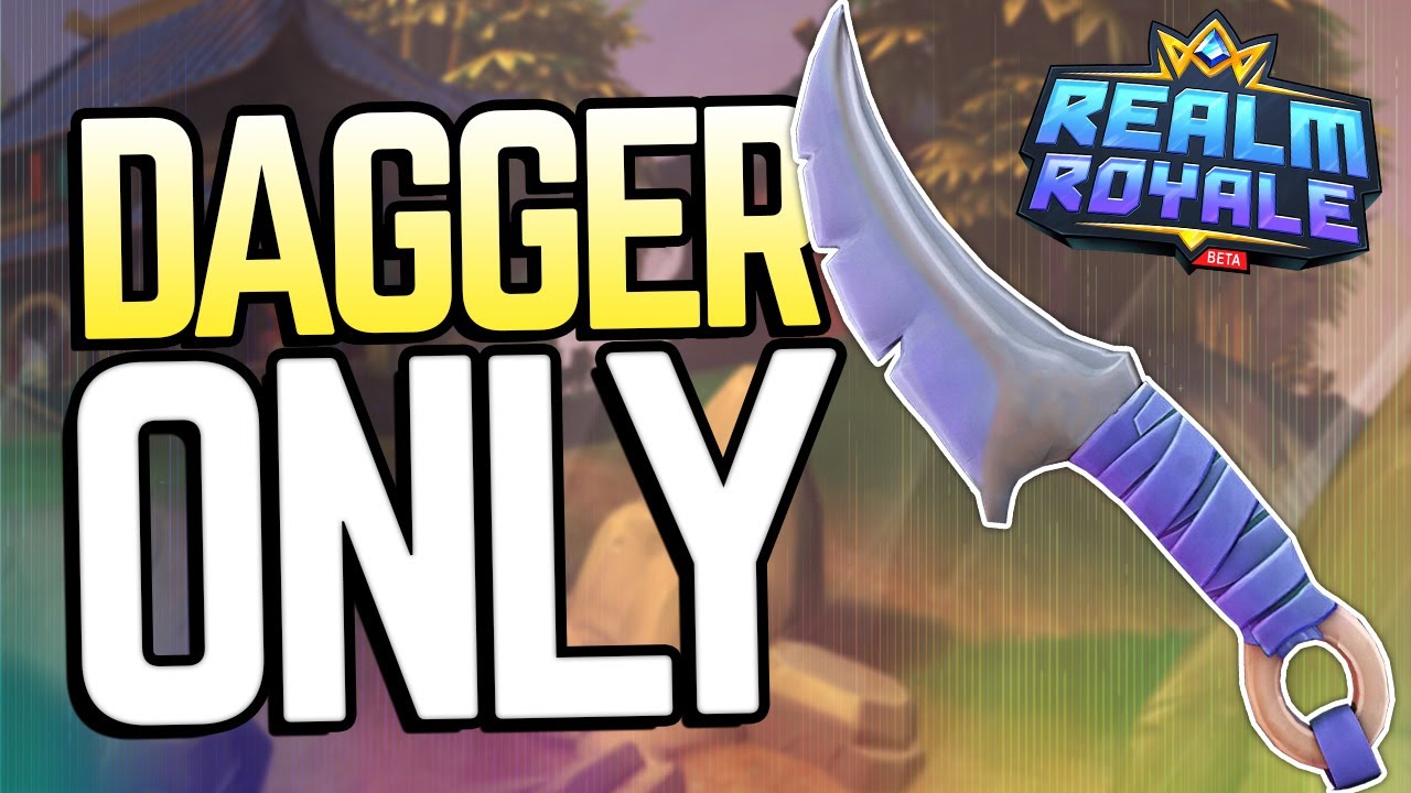 NO WEAPONS WIN vs SQUADS | Realm Royale Challenge