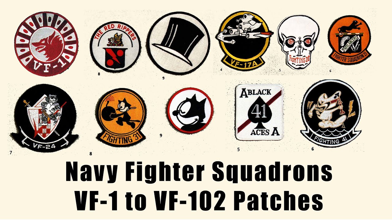 U.S. Navy Fighter Squadron Patches VF-1 