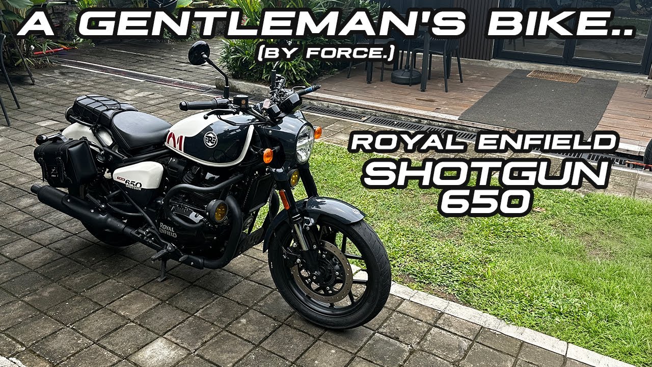 A gentleman's bike the Royal Enfield Shotgun 650
