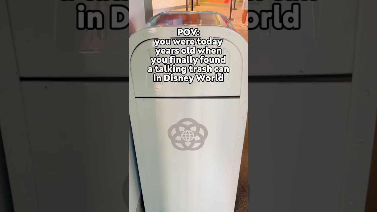 Talking Trash Can??