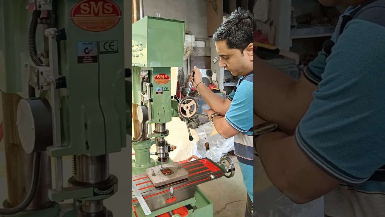 mo. 9426910709 how working 40 mm drilling cum milling by siddhapura