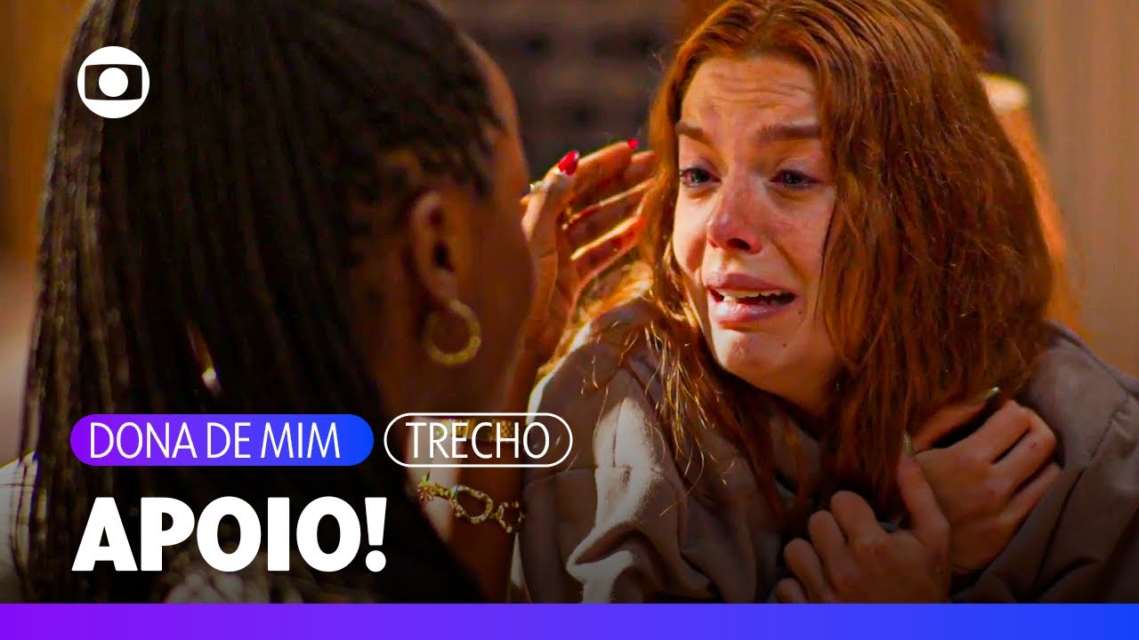 Kami desabafa com Leo sobre o crime do qual foi vítima! | Dona de Mim | TV Globo