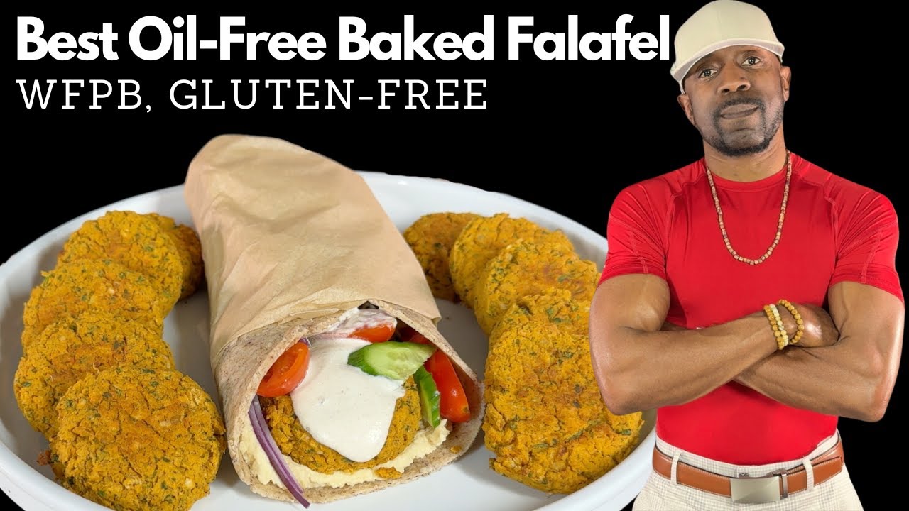 How To Make The Best Oil-Free Baked Falafel!